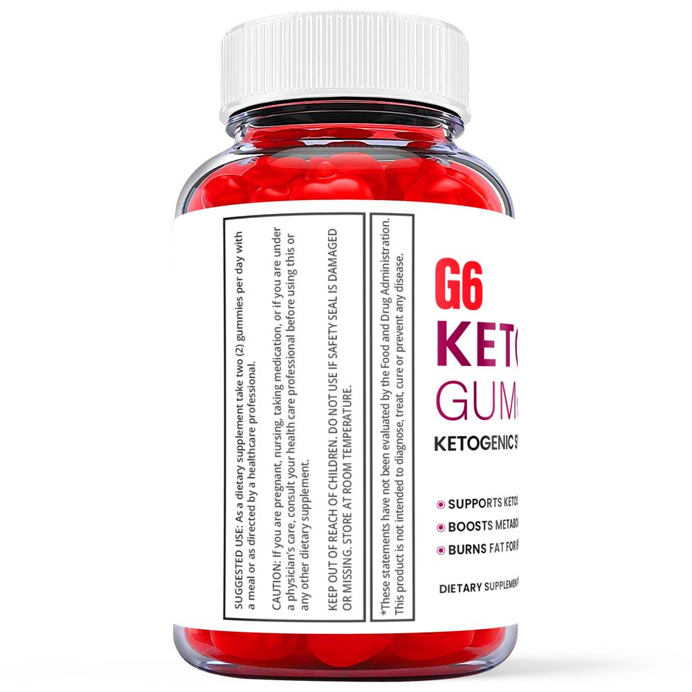 (3 Pack) G6 Keto ACV Gummies - Supplement for Weight Loss - Energy & Focus Boosting Dietary Supplements for Weight Management & Metabolism - Fat Burn - 180 Gummies