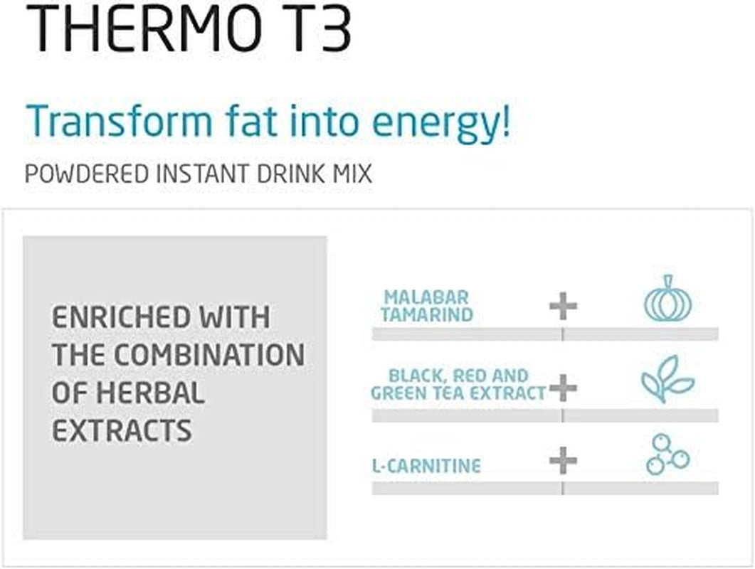 Fuxion Products for Weight Management,Anti-Aging,Energy for Your Health (Thermo T3, 28 Sachets)