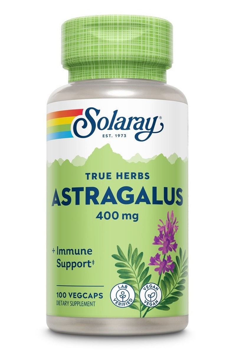 Solaray Astragalus -- 400 Mg - 100 Vegcaps