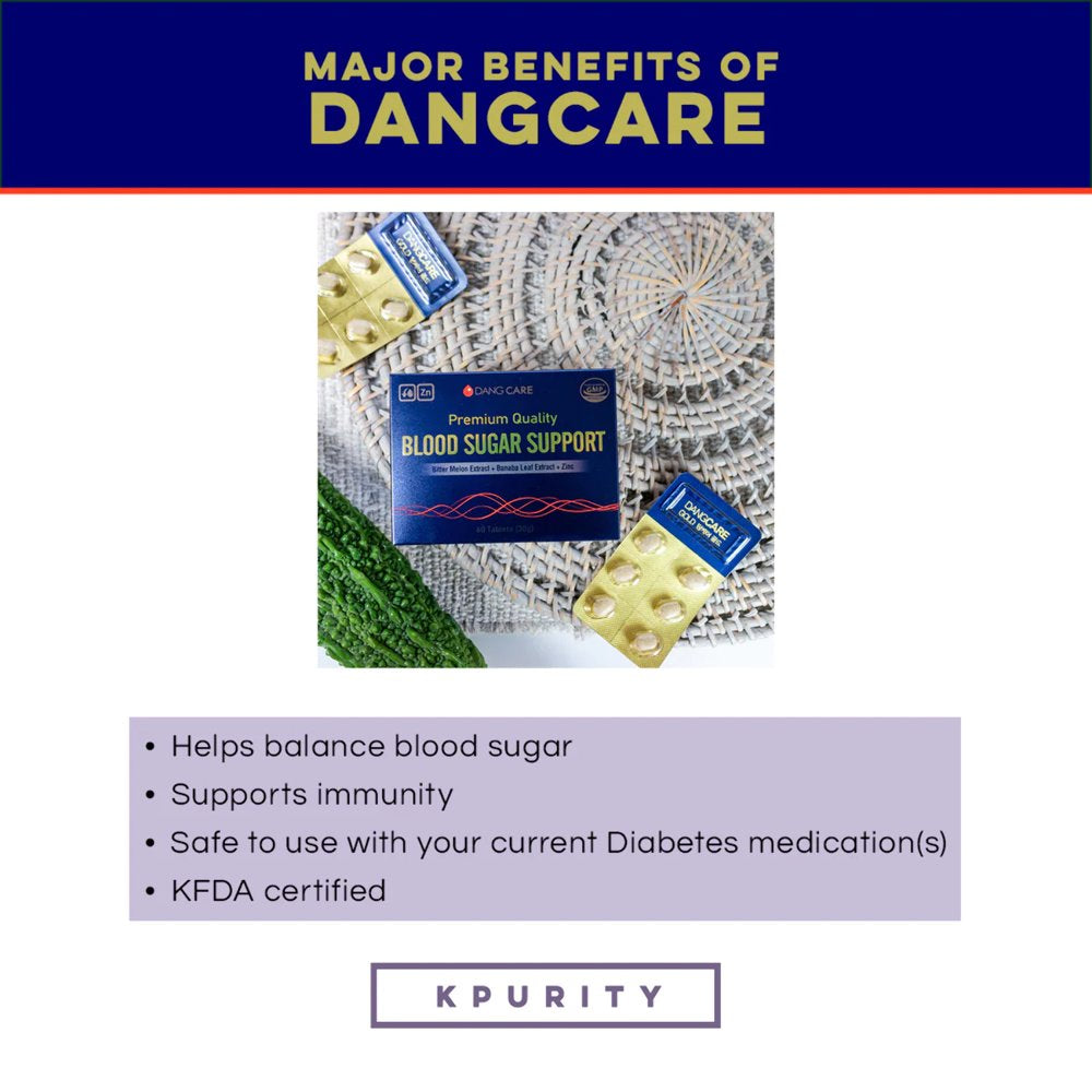 Dangcare Blood Glucose Support - 60 Tablets