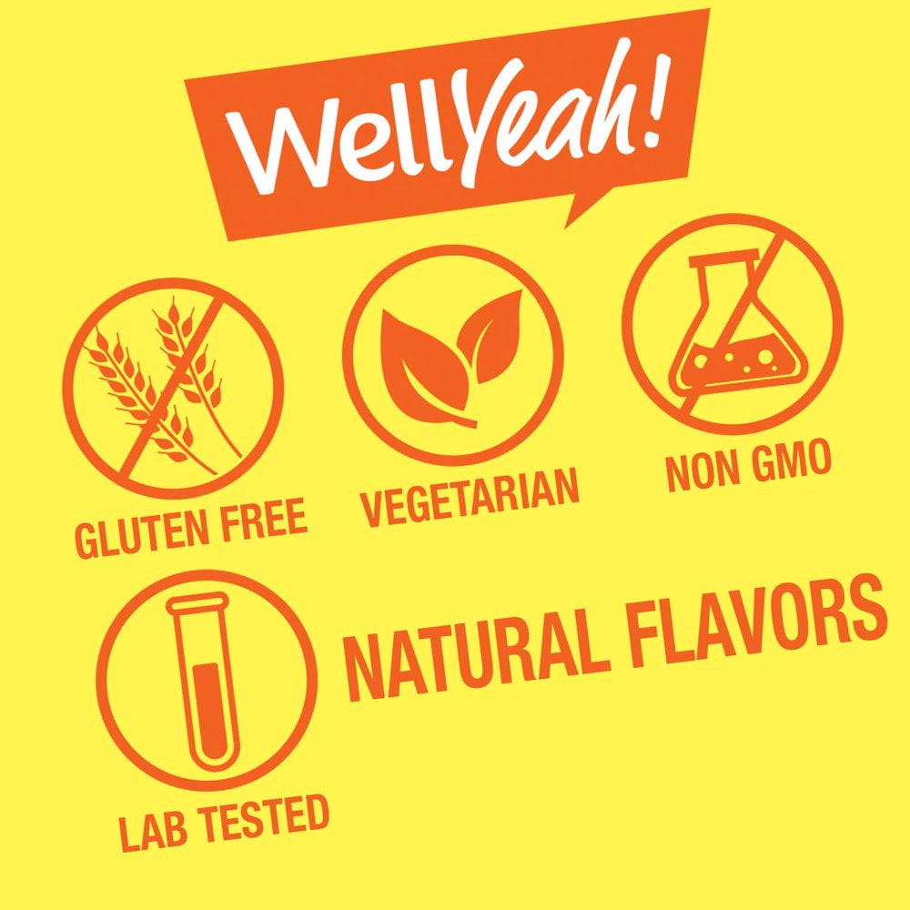Wellyeah Probiotics for Kids Gummies 2 Pack -10 Billion CFU -For Gut Health, Immune Health and Digestive Support -Berry Flavor Chewable Supplement -Vegetarian, Non GMO - 60 Gummies