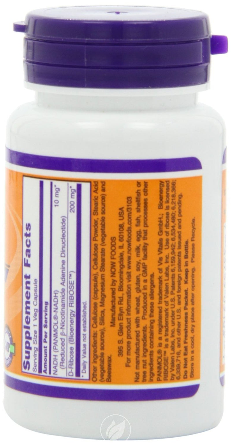 Now Foods NADH 10 Mg - 60 Vcaps