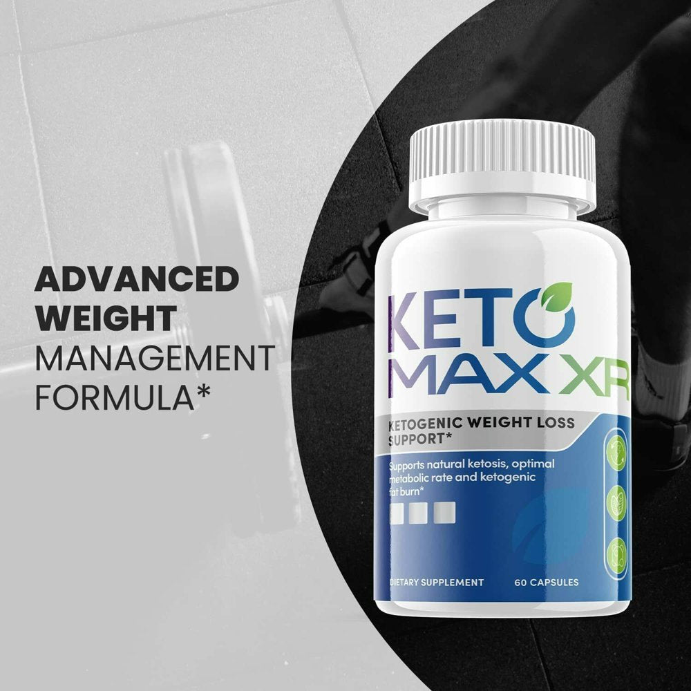 (5 Pack) Keto Max XR - Supplement for Weight Loss - Energy & Focus Boosting Dietary Supplements for Weight Management & Metabolism - Advanced Fat Burn Raspberry Ketones Pills - 300 Capsules