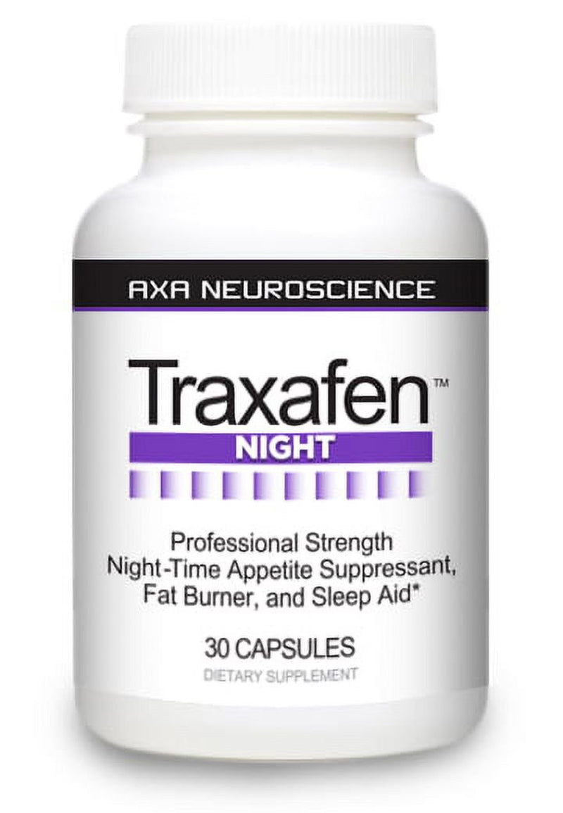 Traxafen Night - PM Diet Aid Burns Fat While You Sleep! Reduces Cravings!