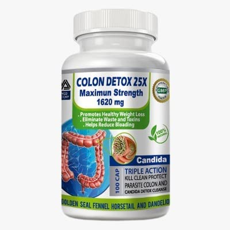 VITAMISAN 2 Colon Cleanser & Detox Natural Flora Protector, Herbal Mega Clean Detox Extra Colon Care 200 Capsules, Probiotic - Prebiotic - Herbal Detox