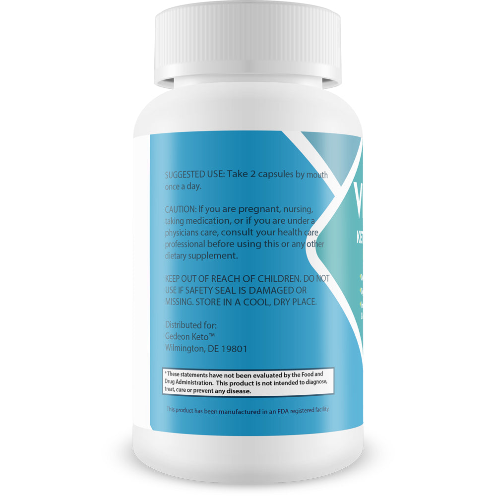 Vexgen Keto Detox Cleanse - Detox Cleanse Weight Loss - Help Shrink Your Gut & Waist - Detoxification Aid - Digestive Support - Intestinal Health & Balance - 30 Servings